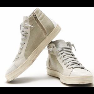 P448 Metallic high tops